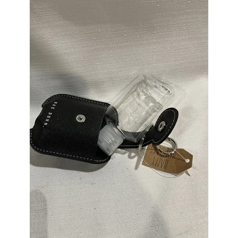 Rae Dunn Football Christmas Stocking Stuffer Hand Sanitizer Key Holder NEW